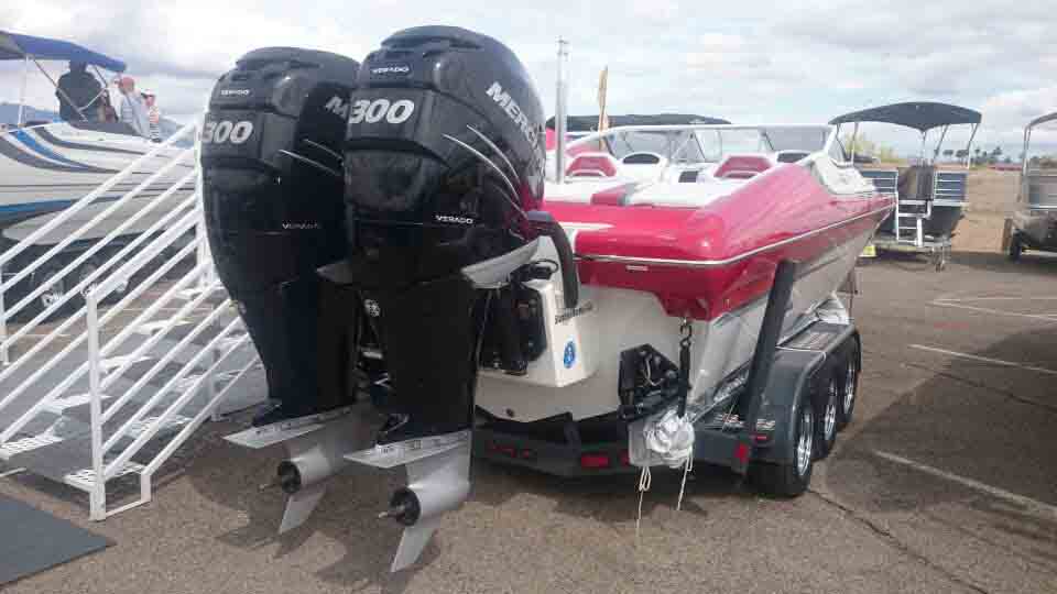 Speed Boat on the Wheel - Secondhand Boat Motors in Hervey Bay